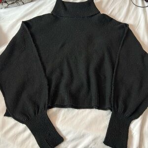 Forever 21 Turtle Neck Black Sweater